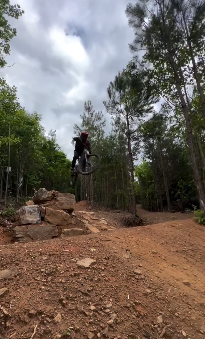 Sending it at Jarrod's Place